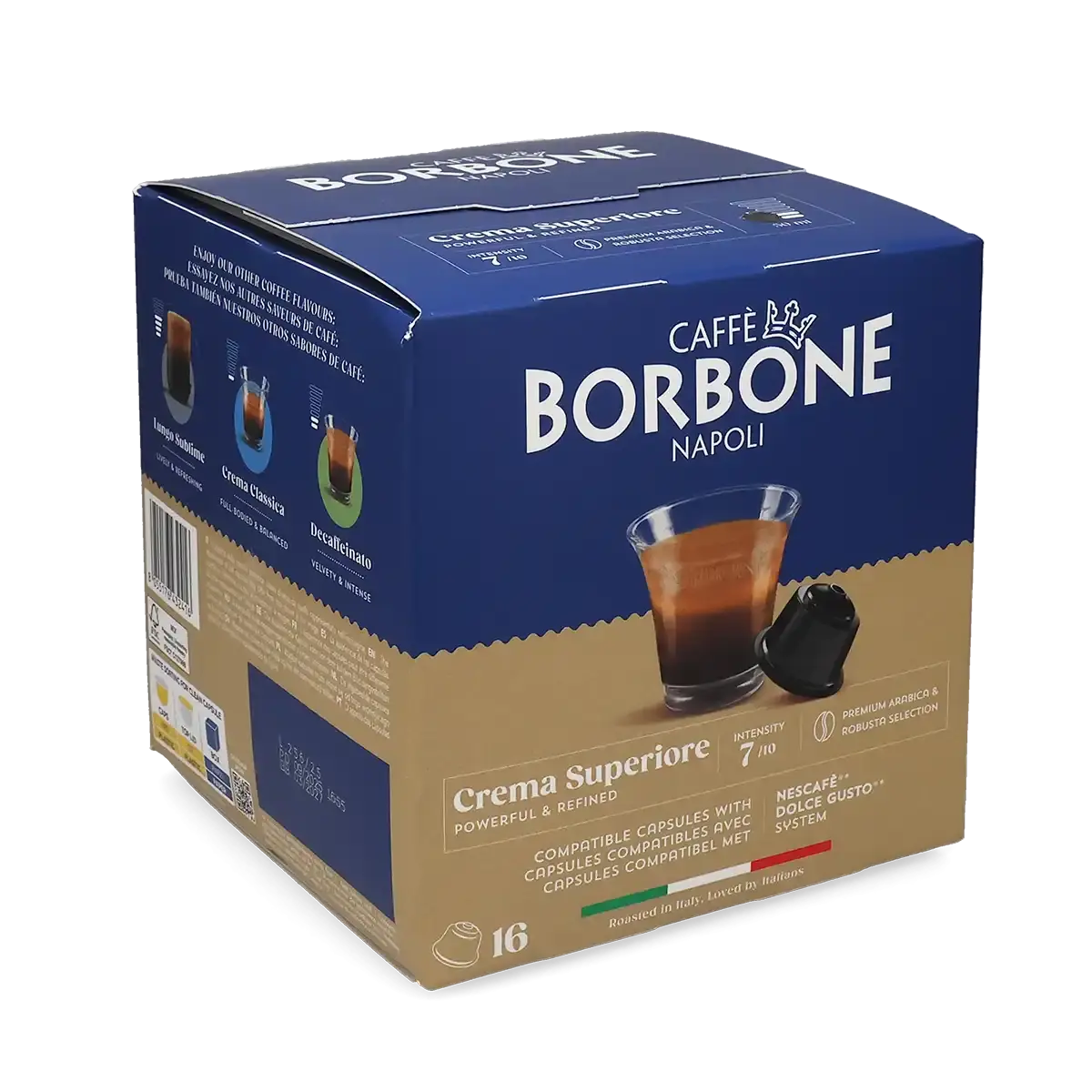 Caff Borbone Crema Superiore 16 Dolce Gusto