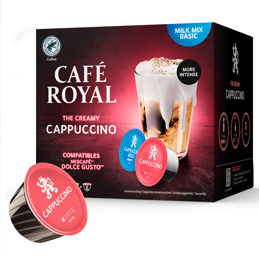 Café Royal Cappuccino - 16 Capsules pour Dolce Gusto à 3,49 €