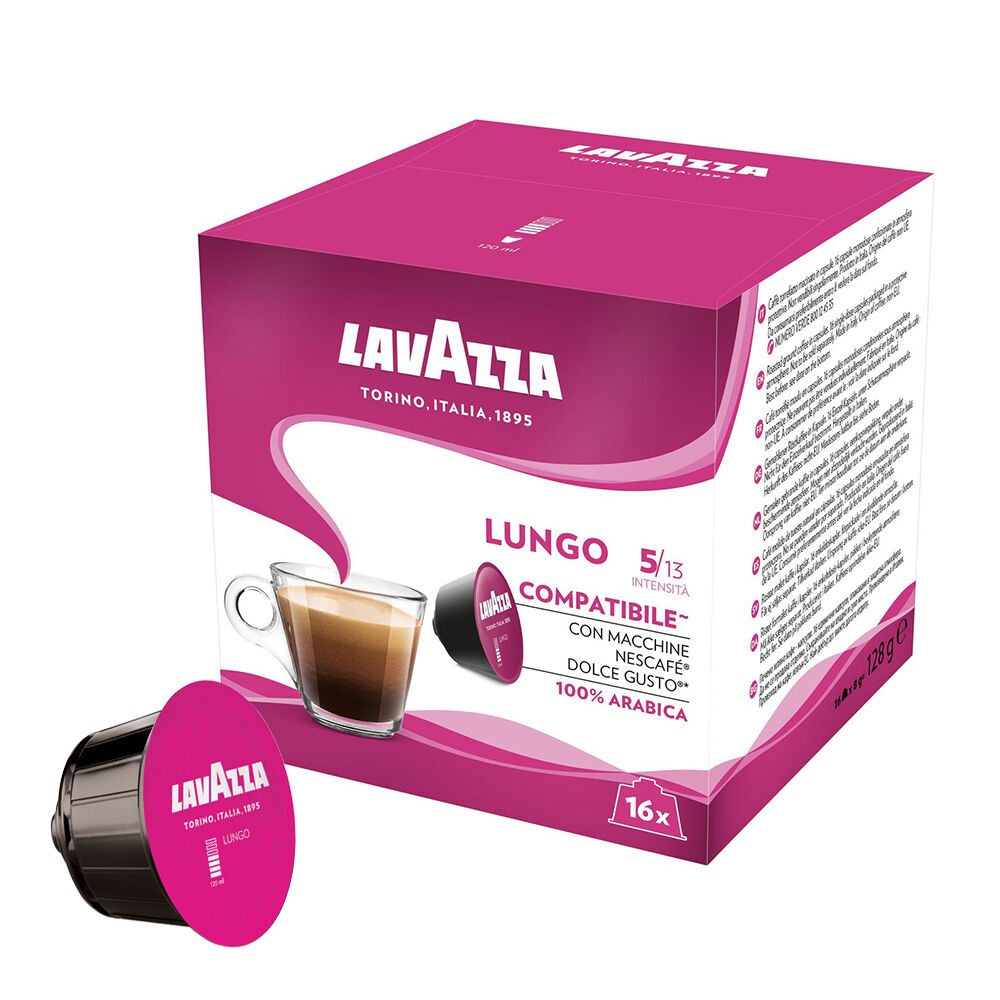 Lavazza Lungo - 16 Capsules pour Dolce Gusto à 4,59 €