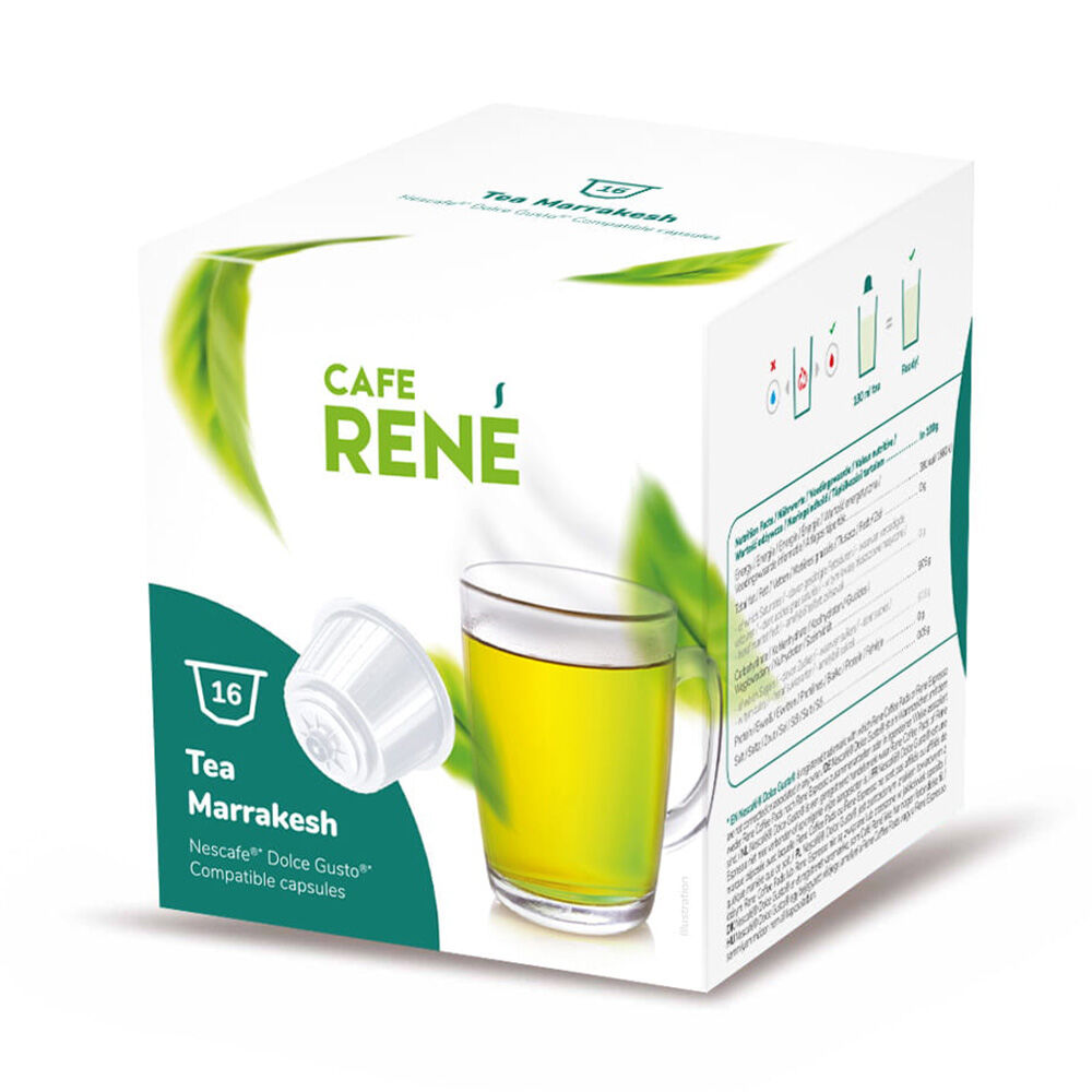 Café René Peach Tea - 16 Capsules pour Dolce Gusto à 3,19 €