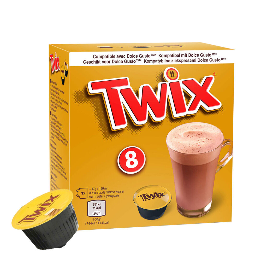 Twix - 8 Cápsulas para Gusto por 4,39