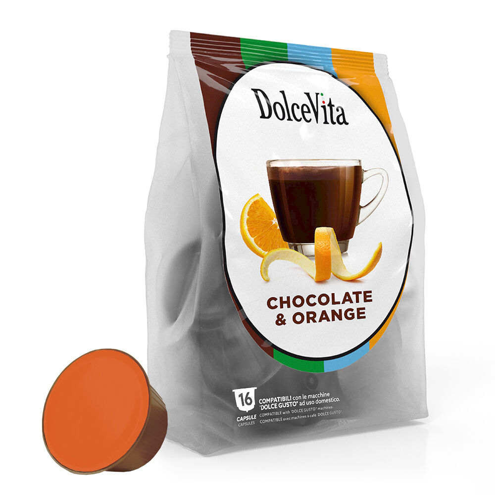 Dolce Vita Orange and Chocolate - 16 Capsules pour Dolce Gusto à 3,29 €