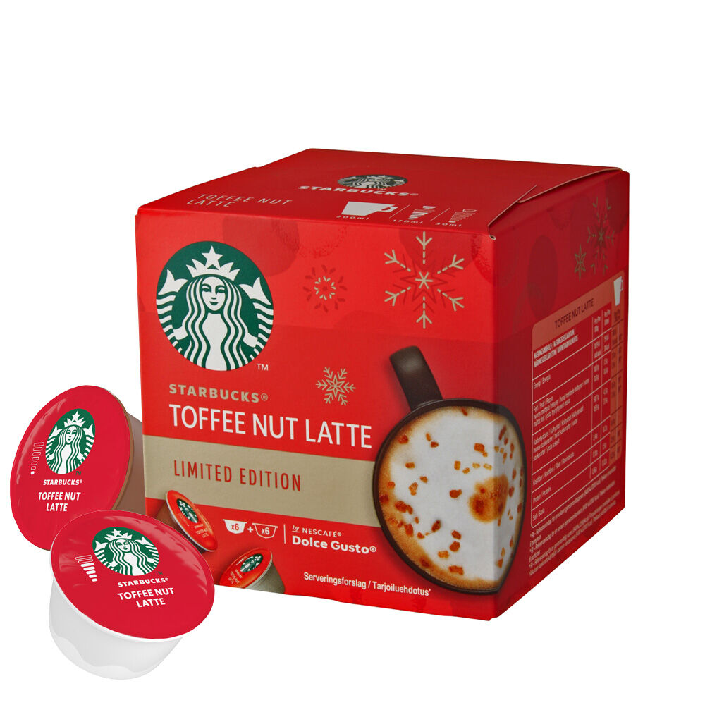 pueblo dentro agitación Starbucks Toffee Nut Latte - 12 Cápsulas para Dolce Gusto por 4,39 €