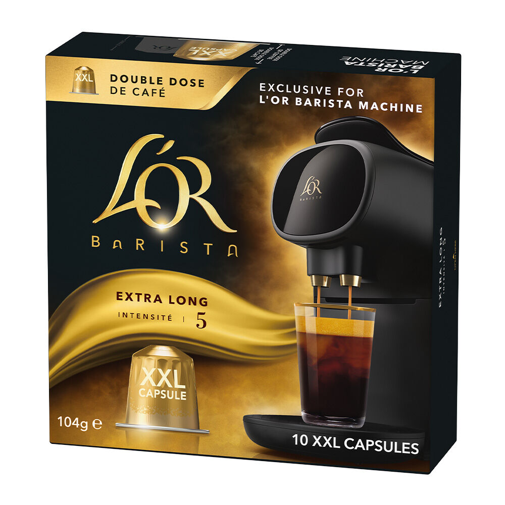 L'OR XXL Barista Extra Long - 10 Capsules pour Nespresso à 4,99 €