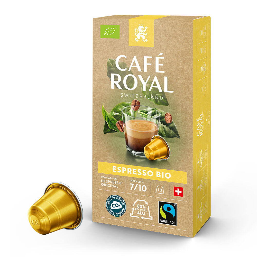 Café Royal Espresso BIO - 10 Capsules pour Nespresso à 3,09 €