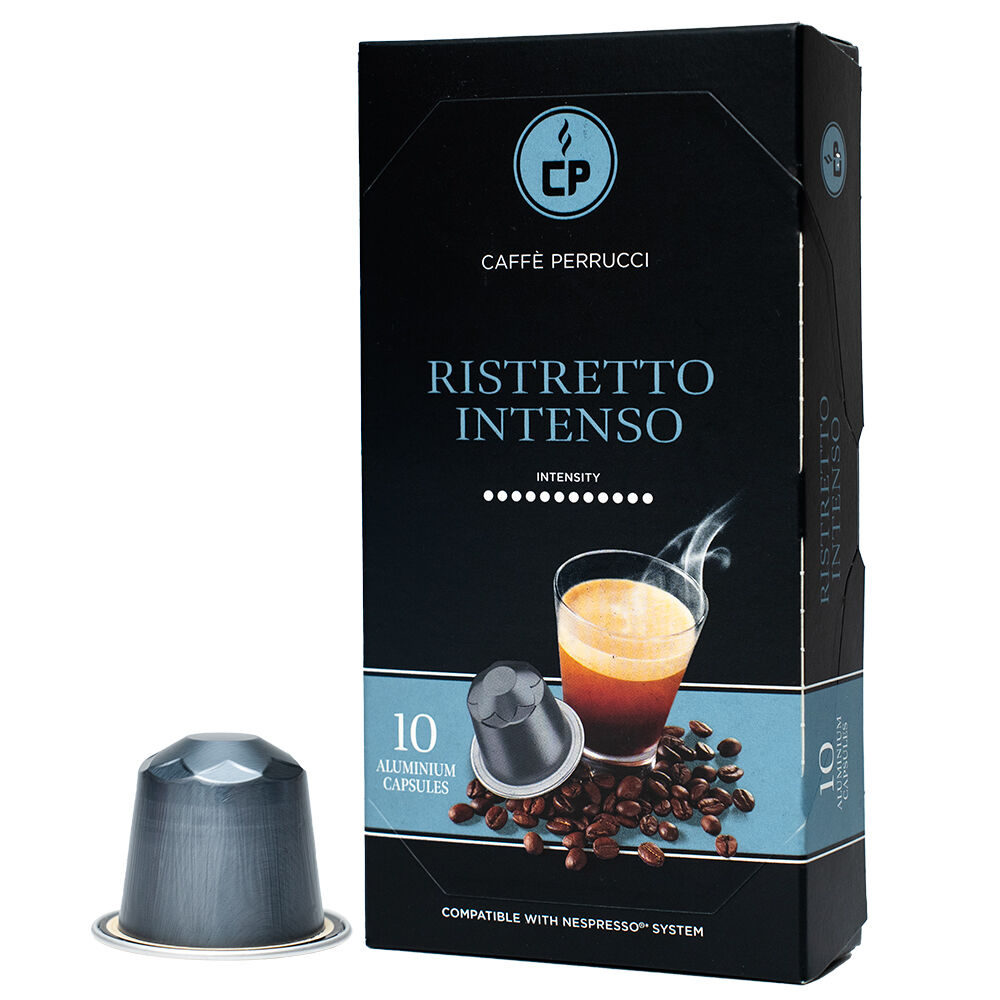 Caffé Perrucci Ristretto intenso - 10 Capsules pour Nespresso à 1,29 €