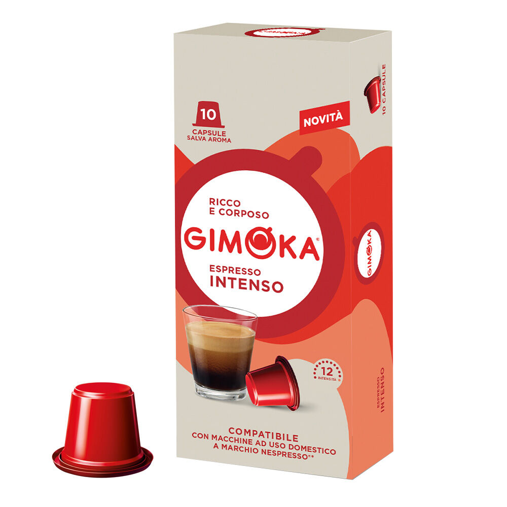 Gimoka Intenso - 10 til Nespresso for kr.