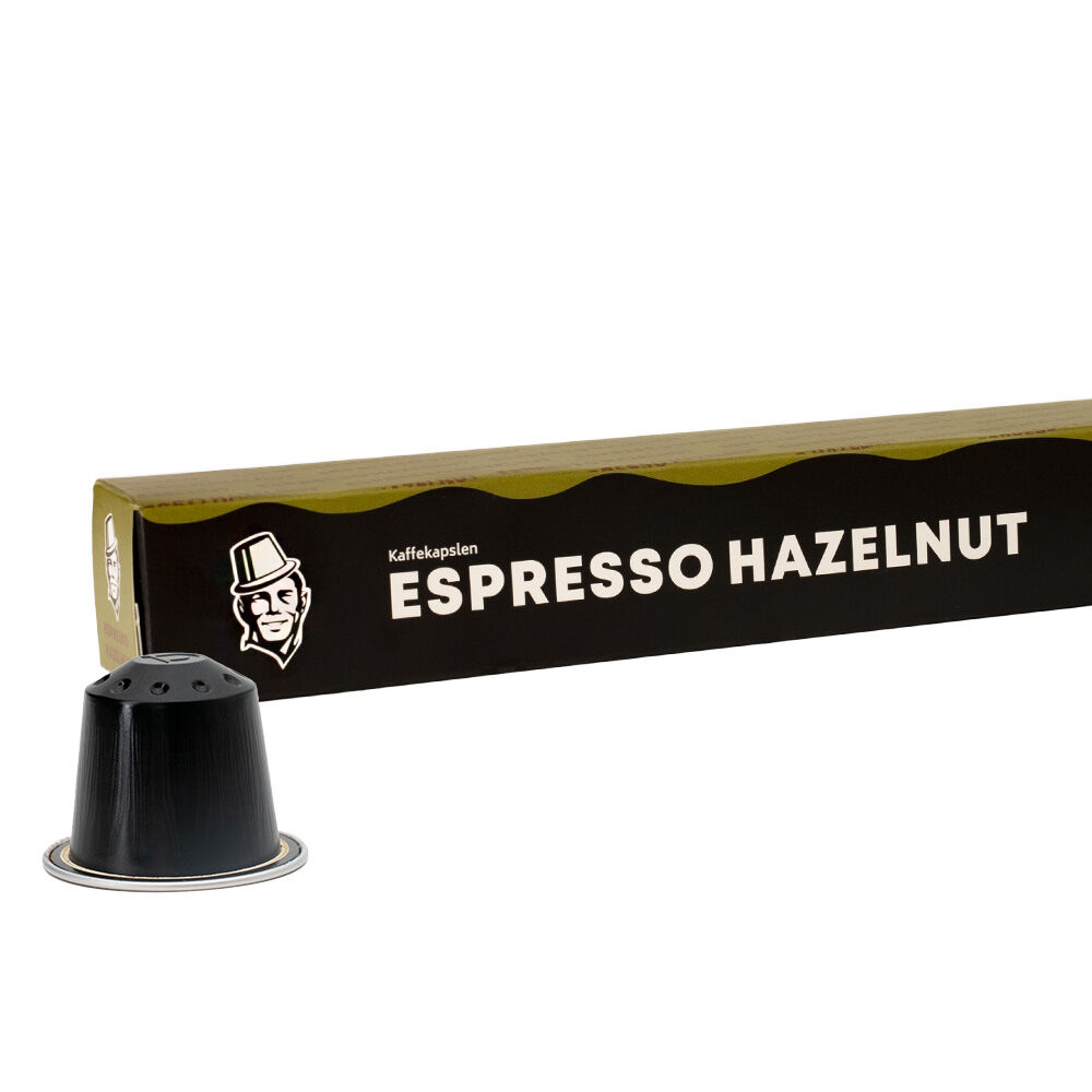 er nok Dusør Opbevares i køleskab Kaffekapslen Espresso Hazelnut - 10 Kapseln für Nespresso für CHF 1.60