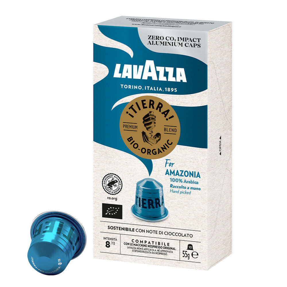 hvede For en dagstur fly Lavazza Tierra for Amazonia - 10 Capsules for Nespresso for €2.79.