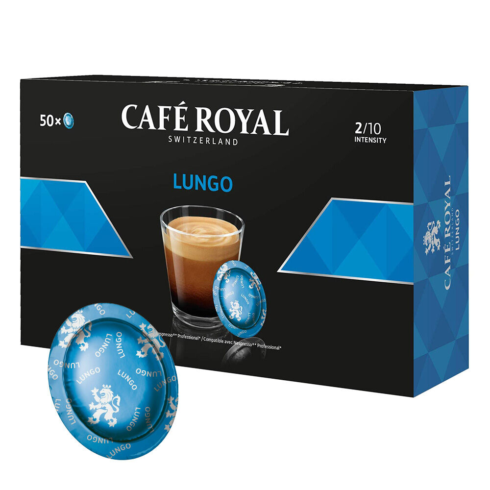 Gestionar Comprensión asustado Café Royal Lungo - 50 Cápsulas para Nespresso Pro por 16,99 €