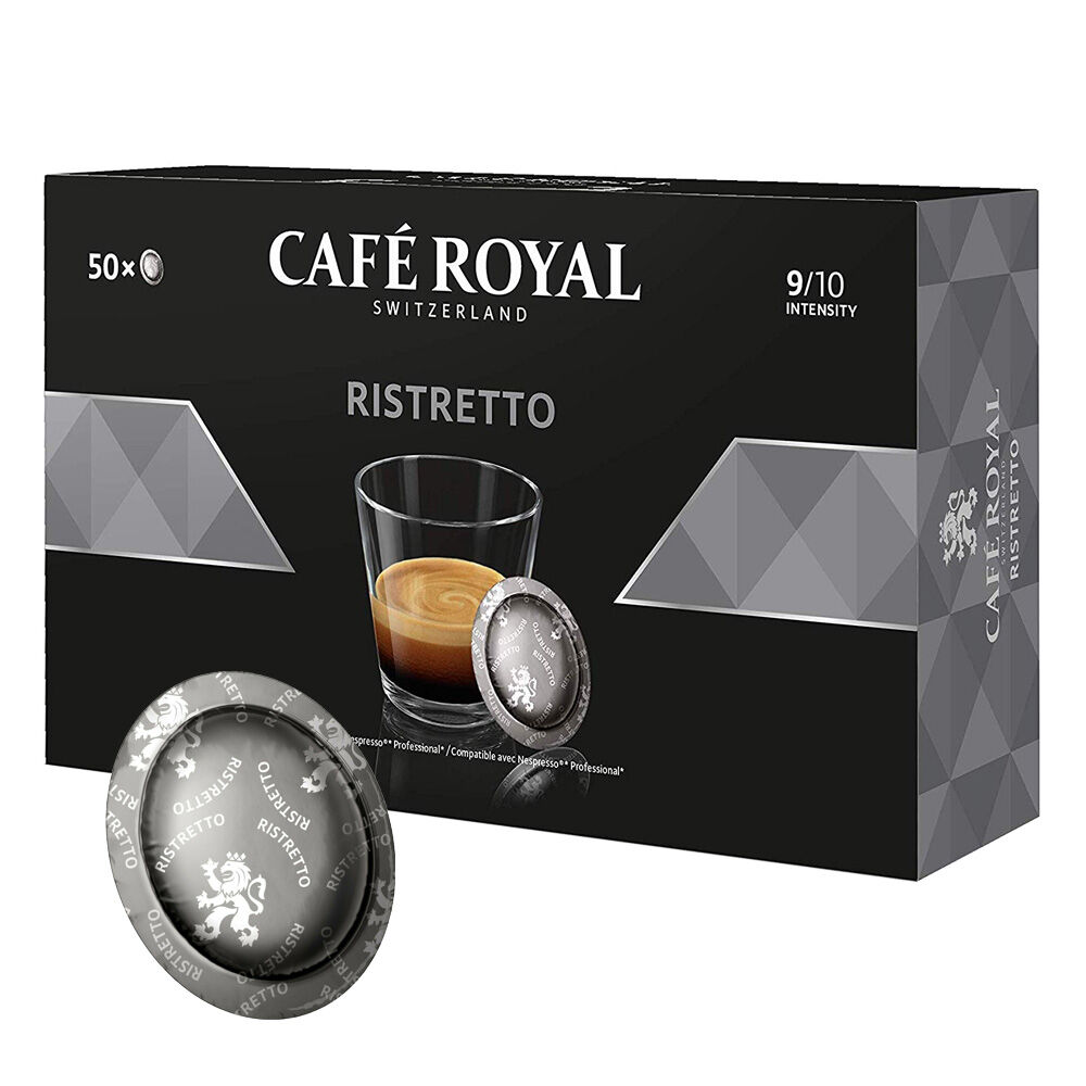 Royal Ristretto 50 kapsler til Nespresso Pro for 149,00 kr.
