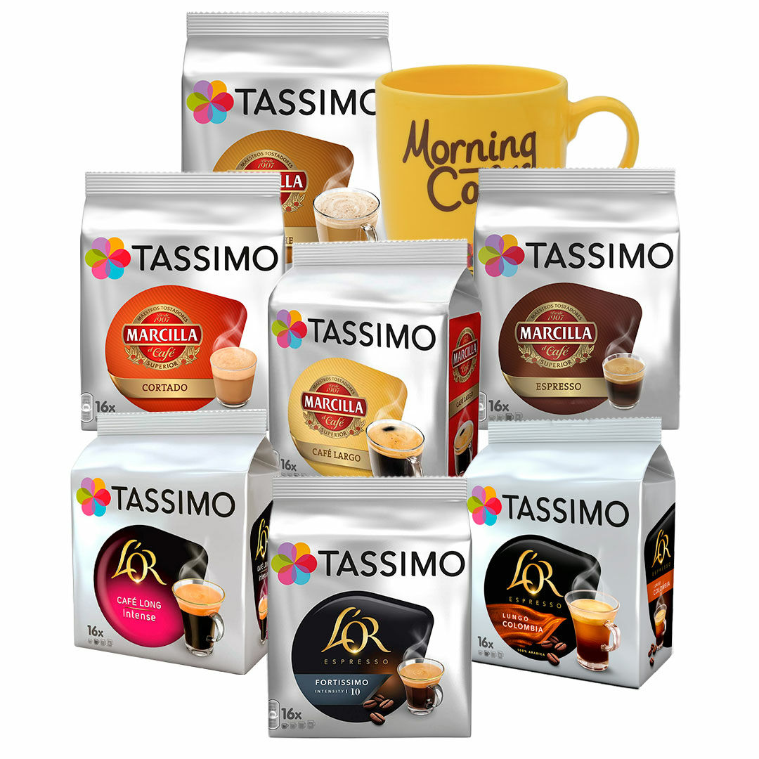 Tassimo Marcilla Café Espresso Pack 80 Cápsulas