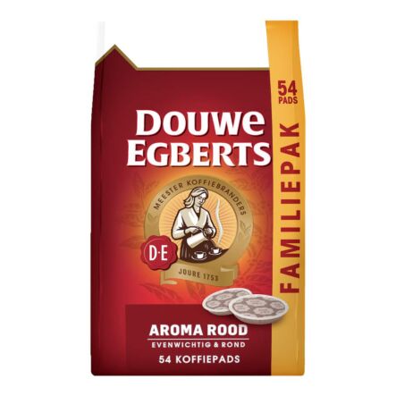 Tapijt Korst Karakteriseren Douwe Egberts Aroma Rood (Normale kop) - 54 Pads voor Senseo voor € 5,99