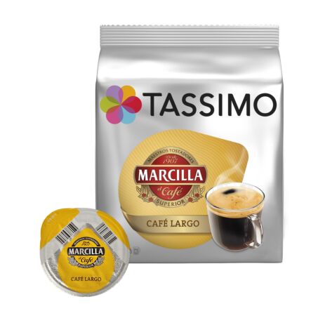 no pueden ver Al frente atómico Marcilla Café Largo - 16 Cápsulas para Tassimo por 4,39 €