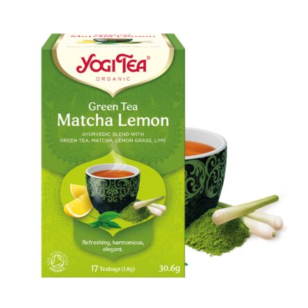 kaffekapslen.se | Yogi Tea Green Tea Matcha Lemon