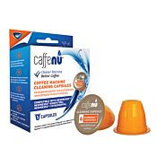 Paquete de cápsulas de limpieza Caffenu y cápsulas para Nespresso®