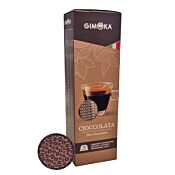 Gimoka Cioccolata paquet et capsule pour Caffitaly