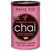 Flamingo Vanilla Chai Instant Tea from David Rio. 398 gram