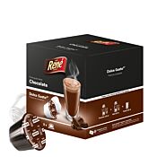 Café René Chocolate Packung und Kapsel für Dolce Gusto