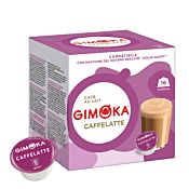 Gimoka Café Au Lait Packung und Kapsel für Dolce Gusto