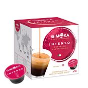 Gimoka Espresso Intenso Packung und Kapsel für Dolce Gusto
