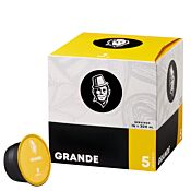 Kaffekapslen Grande package and capsule for Dolce Gusto