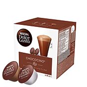 Nescafé Chococino Packung und Kapsel für Dolce Gusto