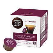 Nescafé Doppio Espresso paket och kapsel till Dolce Gusto
