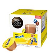 Nescafé Nesquik pakke og kapsel til Dolce Gusto