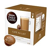 Nescafé Café au Lait Big Pack pakke og kapsel til Dolce Gusto