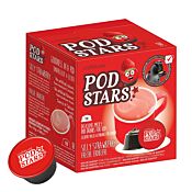 Cafféluxe Podstars Silly Strawberry paquet et capsule pour Dolce Gusto

