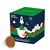 Senso Nocturno Hazelnut Cappuccino package and capsule for Dolce Gusto
