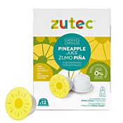 Zutec Pineapple package and capsule for Dolce Gusto
