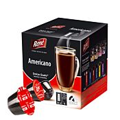Café René Americano package and capsule for Dolce Gusto
