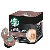 Starbucks Cappuccino pakke og kapsel til Dolce Gusto