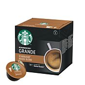 Starbucks Grande House Blend package and capsule for Dolce Gusto