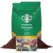 Pakketilbud med Veranda Blend malet kaffe fra Starbucks