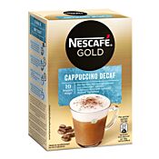 Café instantáneo Cappuccino Decaf de Nescafé Gold