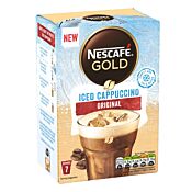 Café instantané original Cappuccino glacé de Nescafé Gold