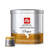 illy Etiopia package and capsule for illy Iperespresso