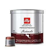 illy Guatemala paquet et capsule pour illy Iperespresso