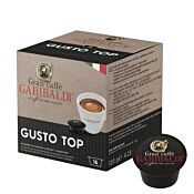 Gran Caffé Garibaldi Gusto Top pakke og kapsel til Lavazza a Modo Mio