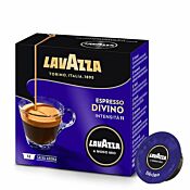 Lavazza Divino Espresso pakke og kapsel til Lavazza a Modo Mio