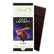 Chocolat au réglisse salé de Lindt