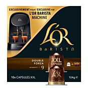 L'OR Double Forza package and capsule for L'OR BARISTA