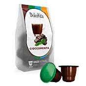 Dolce Vita Cioccomenta package and capsule for NespressoÂ®