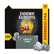 Douwe Egberts Lungo 10 Sterk XL package and capsule for Nespresso®
