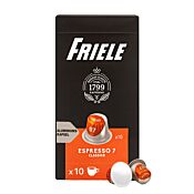 Friele Espresso 7 Classico pakke og kapsel til Nespresso®