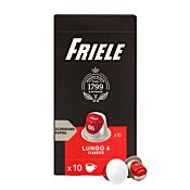 Friele Lungo 6 Classico paquet et capsule pour Nespresso®