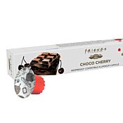 FRIENDS Choco Cherry package and capsule for Nespresso
